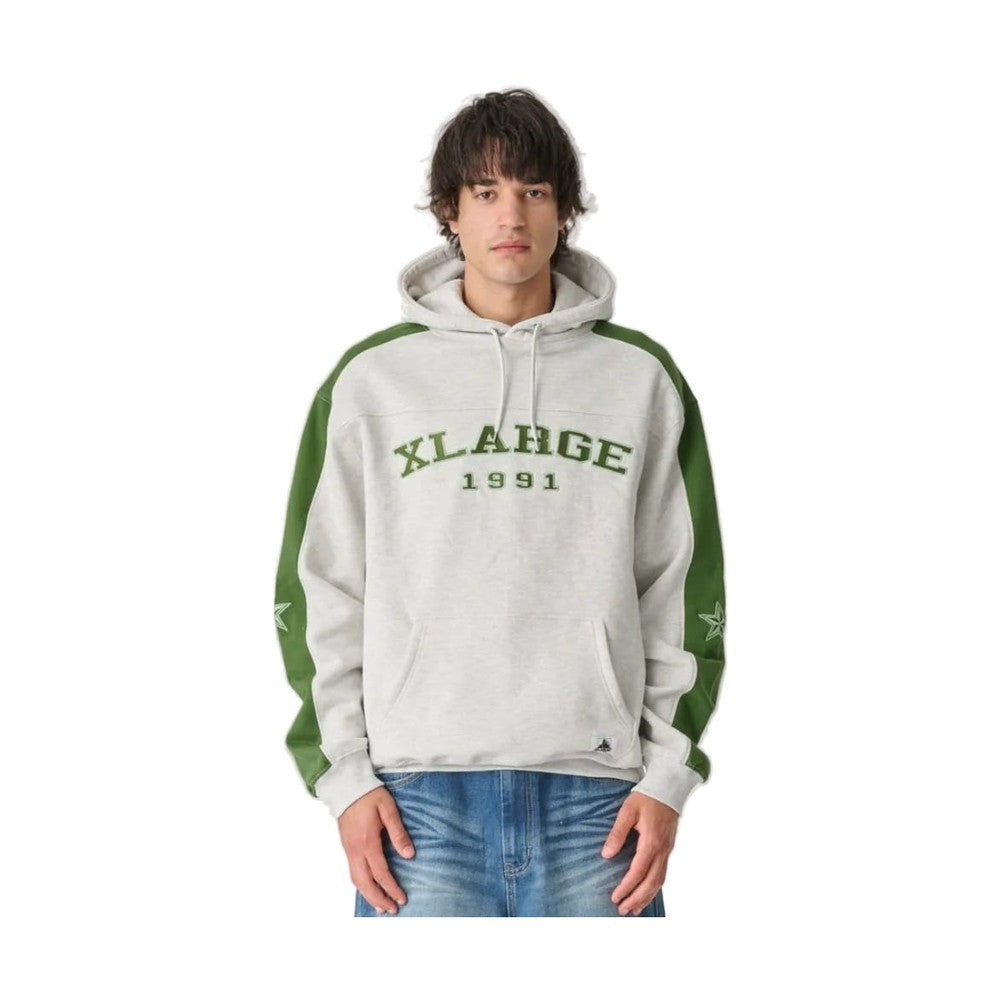 XLarge College Star Hoodie - Snow Marle