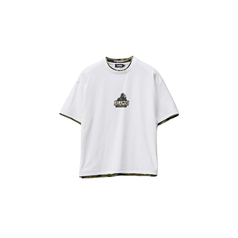 XLarge Double Layer Gorilla Tee - White