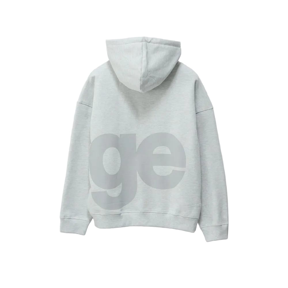 XLarge Eli Gorilla Fit Zip Thru Hood - Snow Marle