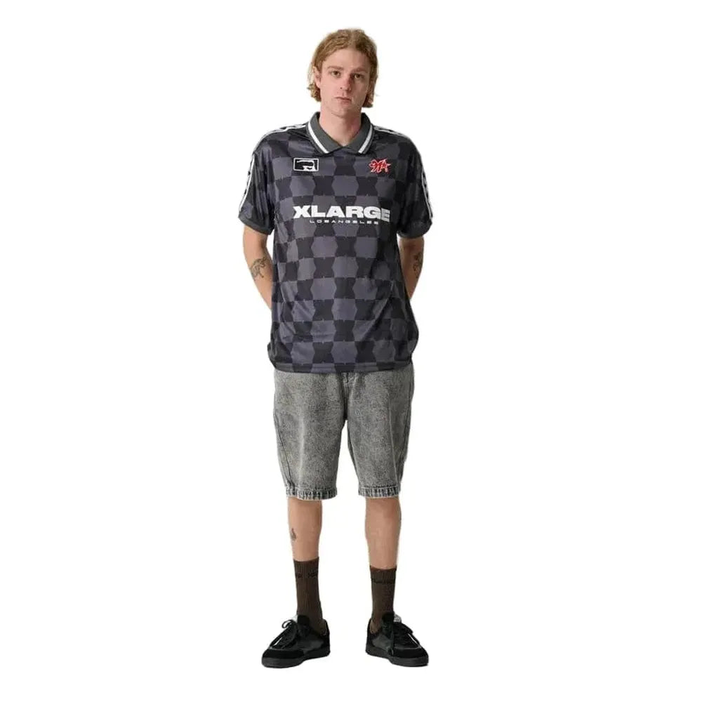 XLarge Football ss Tee - Black