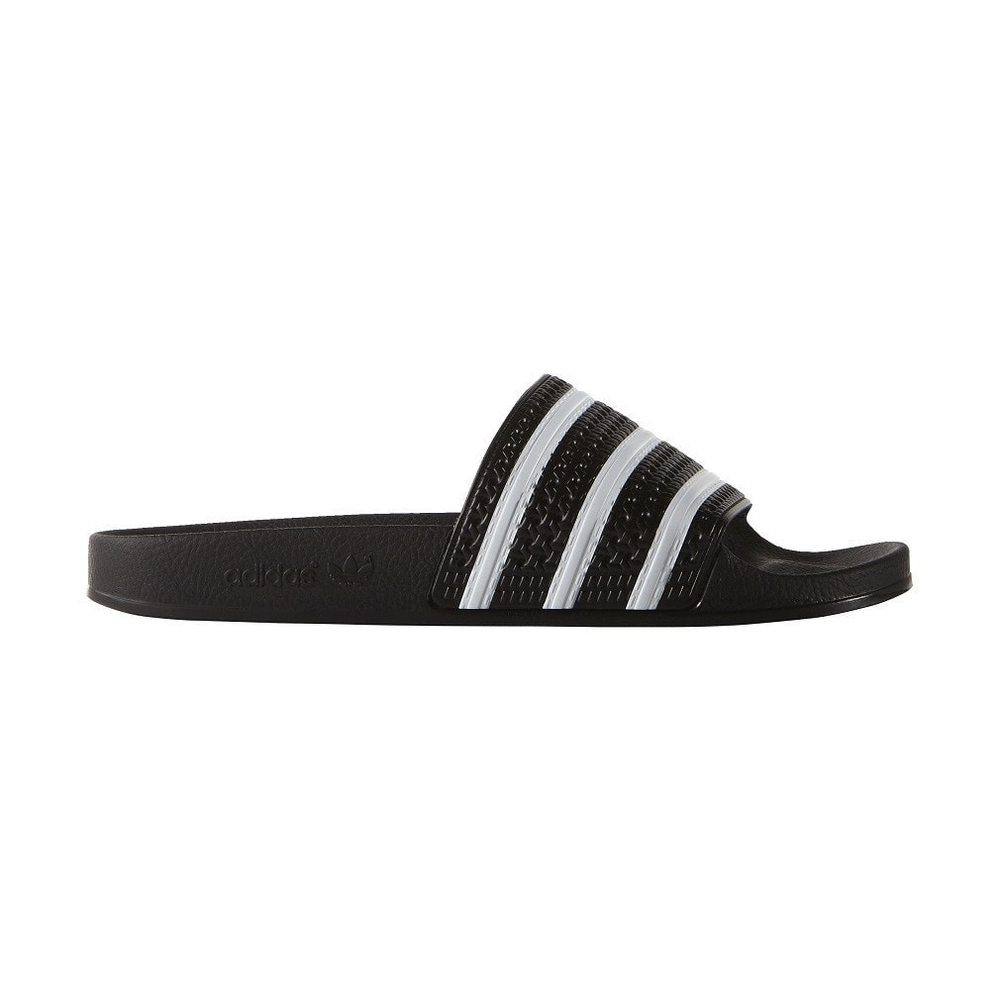 adidas Adilette Slides - Black / White