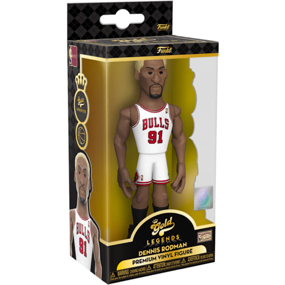 Funko 5" Gold Premium Vinyl NBA Legends Bulls Dennis Rodman