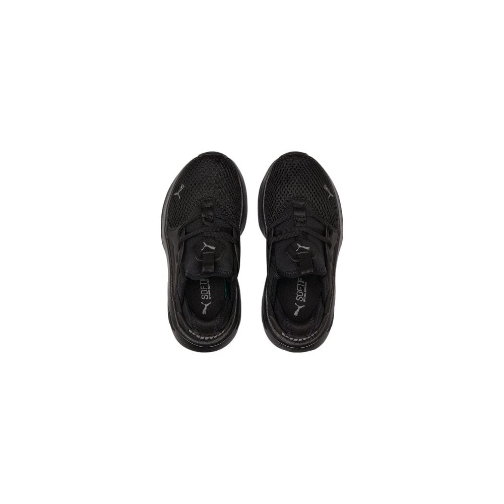 PUMA Childrens SOFT Enzo Evo - Black / Castlerock